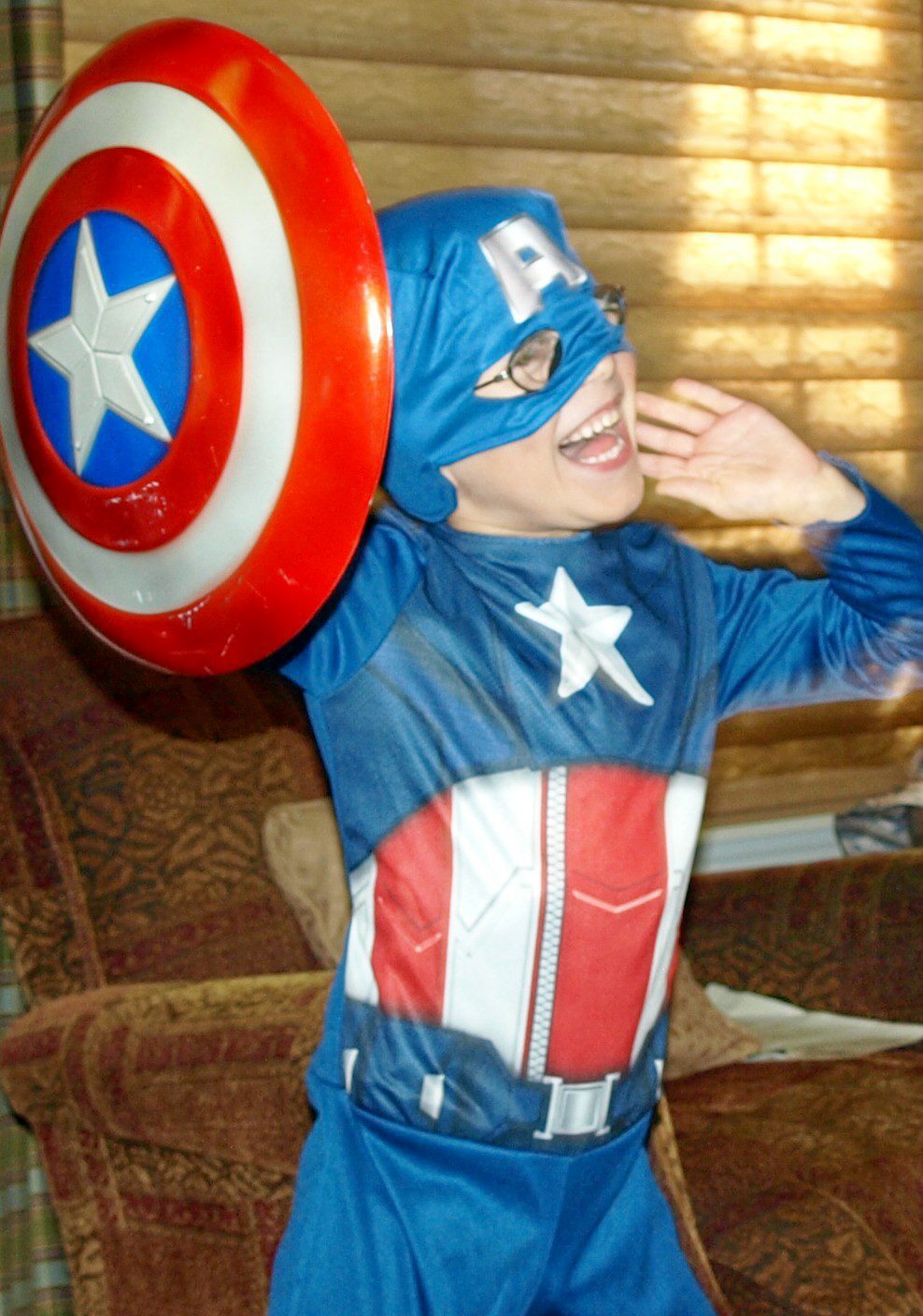 Captain America has nothing on this guy!