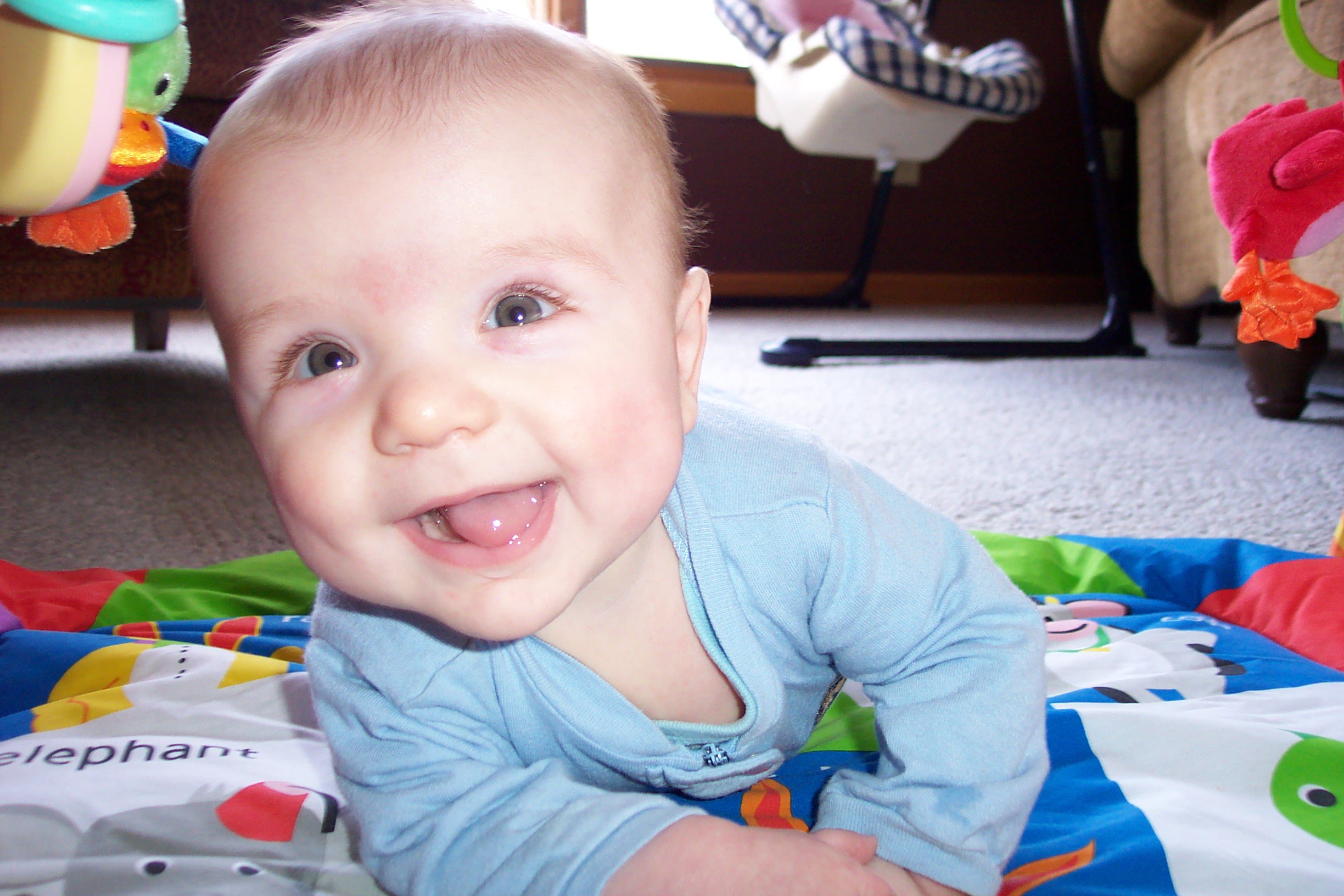 Full Speed as a happy-go-lucky baby